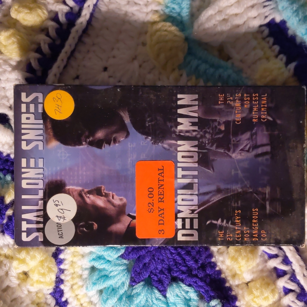 Demolition Man VHS Movie